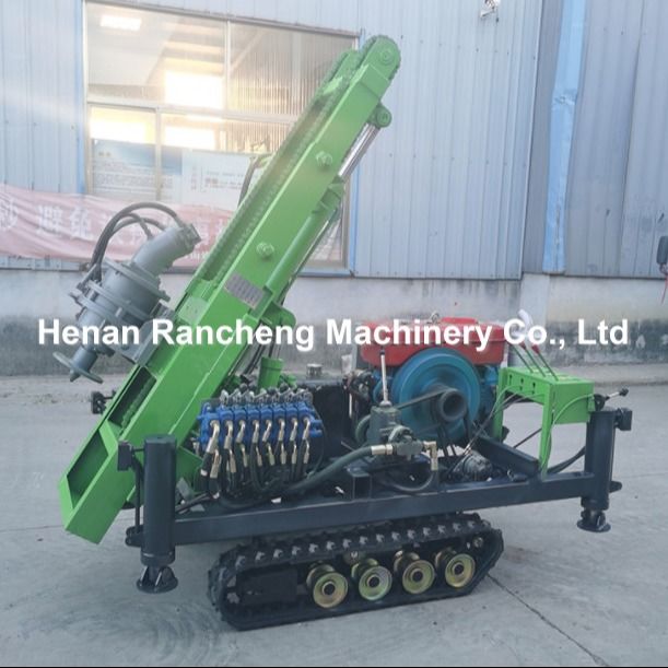 1.2T 30m 30PS Motor Power Crawler Solar Pile Drive mit 4 hydraulischen Beinen