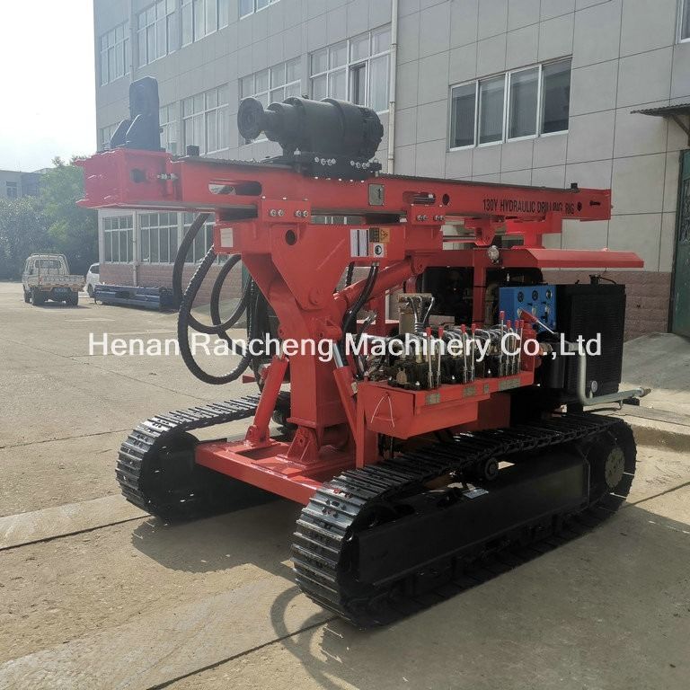 Der RC130Y Solar Pile Driver ist eine Bohrmaschine mit einem Bohrdurchmesser von 400 mm