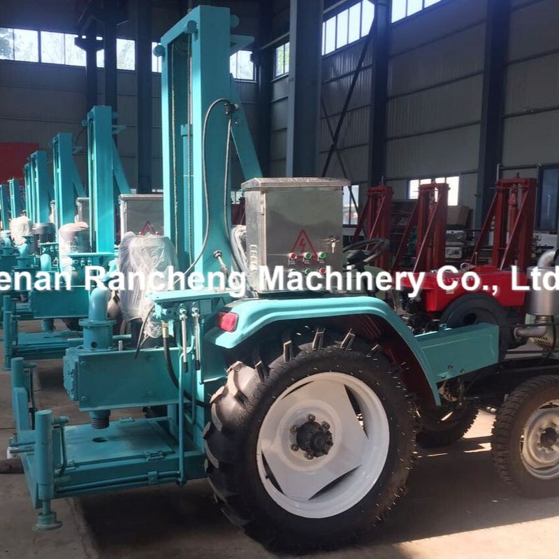 150m DTH Hydraulik-Wasserbohranlage Maschine Portable Pneumatischer Traktor Montierte Bohr-Bohr-Anlage