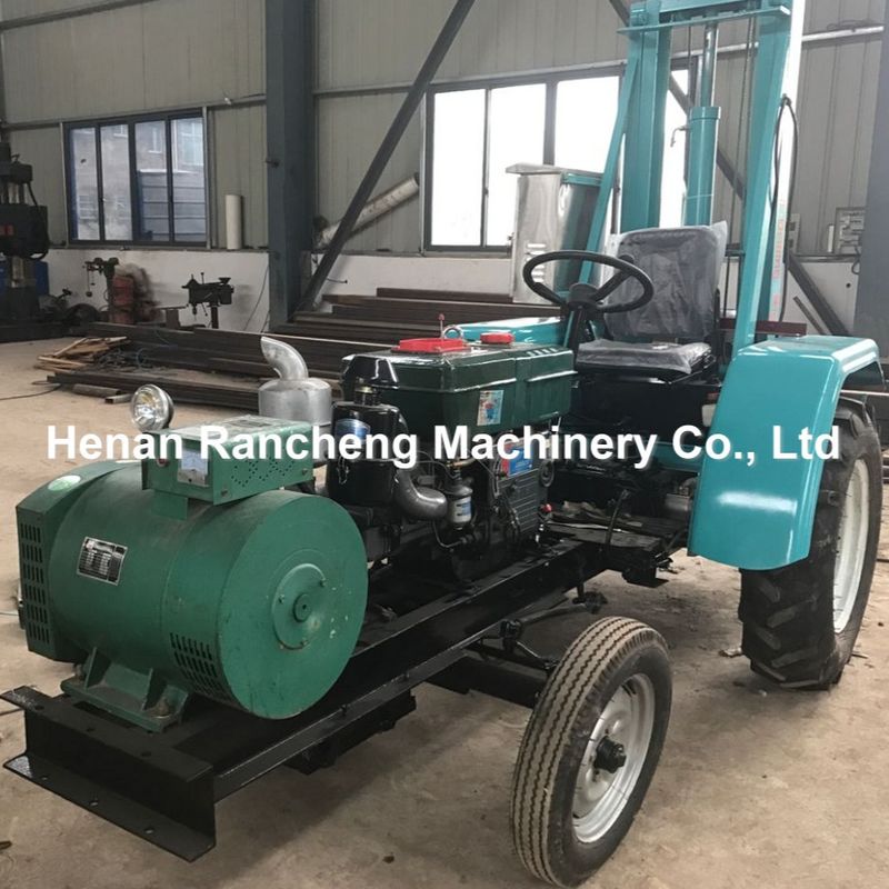 150m DTH Hydraulik-Wasserbohranlage Maschine Portable Pneumatischer Traktor Montierte Bohr-Bohr-Anlage