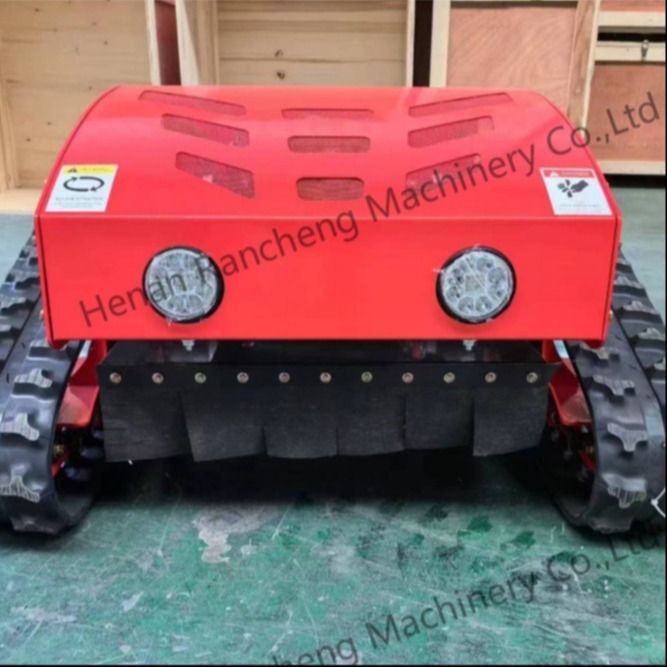 Crawler-Typ Vierrad-Hybrid-Fernsteuerung Rasenmäher 20 mm-180 mm Schneidhöhe