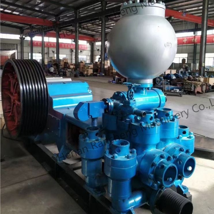 185KW Leistung 7MPa Höchstdruck Bohrschlammpumpe für 1000m tiefe Wasserbrunnen Projekte 7200kg