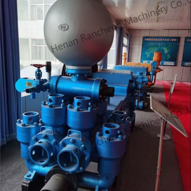 185KW Leistung 7MPa Höchstdruck Bohrschlammpumpe für 1000m tiefe Wasserbrunnen Projekte 7200kg