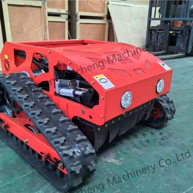 Crawler-Typ Vierrad-Hybrid-Fernsteuerung Rasenmäher 20 mm-180 mm Schneidhöhe