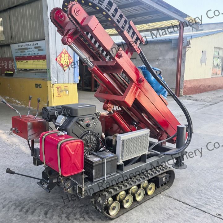 RCKM-30S Kleiner hydraulischer Pile-Treiber für die Installation von Solar-Pile und Mini-Pile-Bohrungen