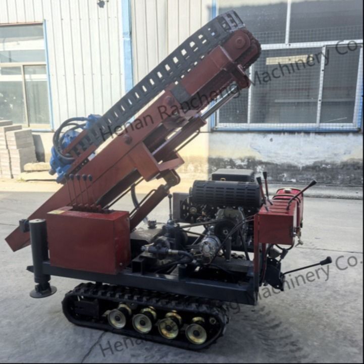 RCKM-30S Kleiner hydraulischer Pfahlantrieb für die Installation von Solarpfahlen mit Benzinmotor mit 28 PS