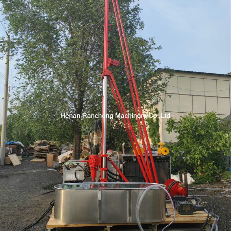 100-240 RPM Drehzahl der Winde Rotationsgeschwindigkeit der kleinen Bohrmaschine 96L/Min Nennstrom des hydraulischen Systems