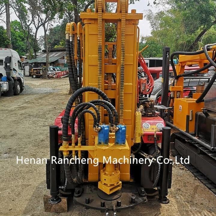 Traktor Dieselmotor 200m tiefe Bohrlochbohrmaschine für Wasserbrunnen