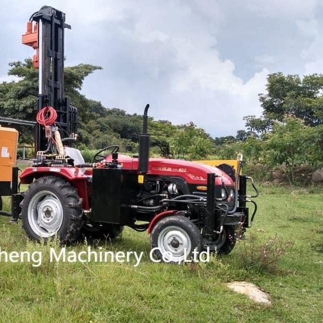 Traktor Dieselmotor 200m tiefe Bohrlochbohrmaschine für Wasserbrunnen