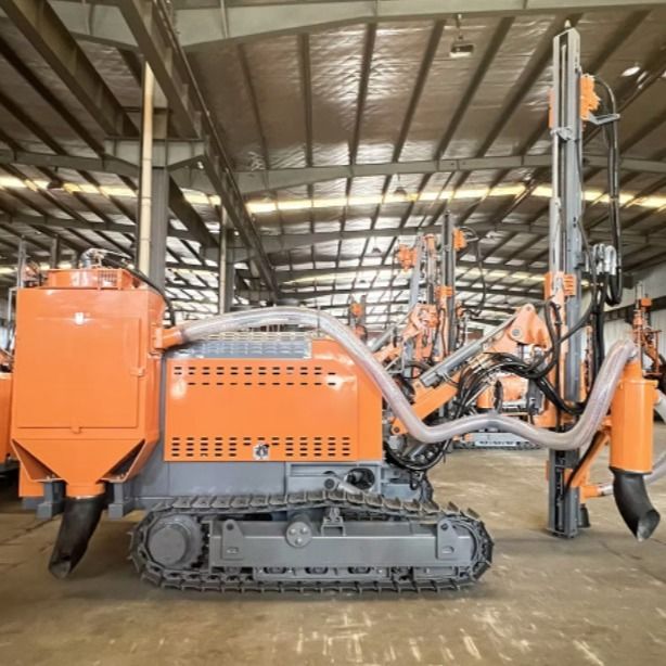 Integrierter Typ Tragbares DTH-Bohr GeräT Bergbau Harter Fels Sprengloch Hydraulik DTH-Bohr GeräT