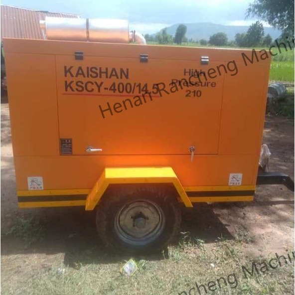 KSCY-400/14.5K  400cfm Diesel-Schraubenkompressor, tragbar, mit Cummins-Motor