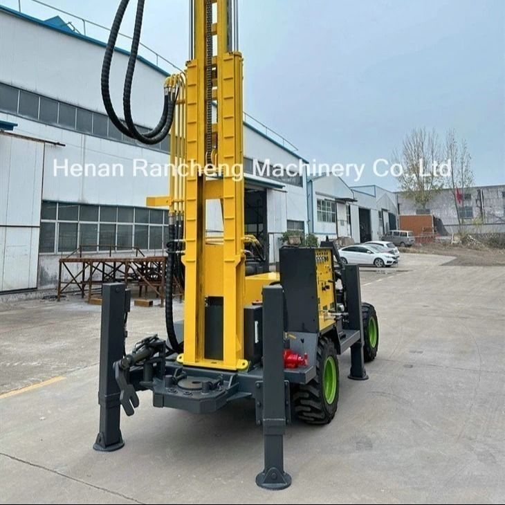 260m Depth Fully Automatic Wheel Hydraulic Water Well Drilling Machines for Drilling Equipment Water Well Equipment