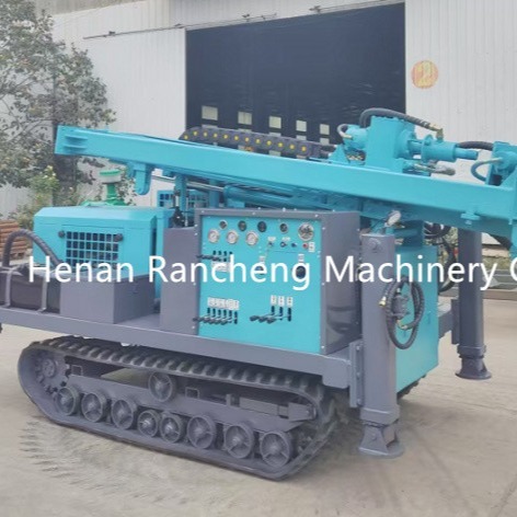 Crawler Mounted Full Hydraulic Core Drilling Rig Underground With 77.3KW Yuchai Engine