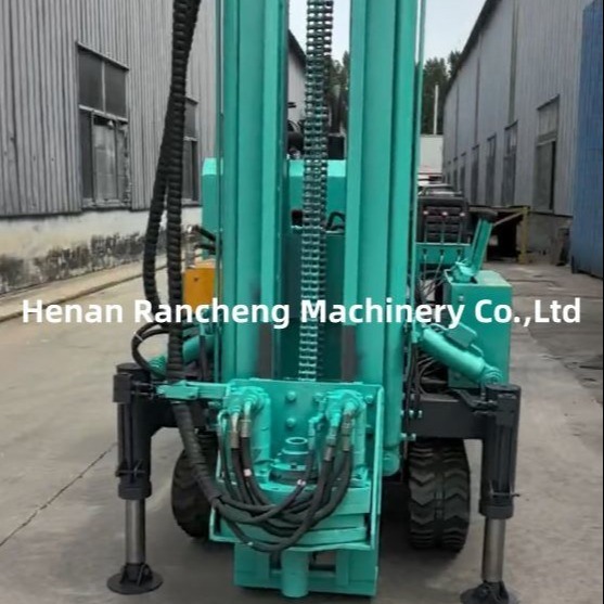 Kautschukspuren Typ Bergbau Klein hydraulischer Pfahlfahrer Crawler unten die Bohrmaschine