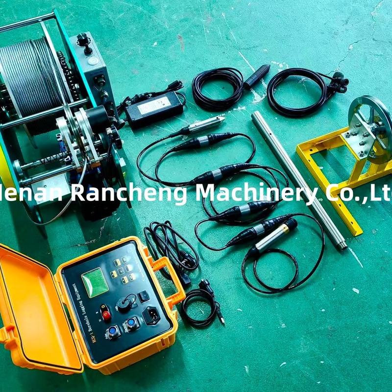 300m Geophysikalische Ausrüstung Bohrloch Wasserbrunneloggerät 1% (Skala) Anscheinliche Widerstandsmessgenauigkeit