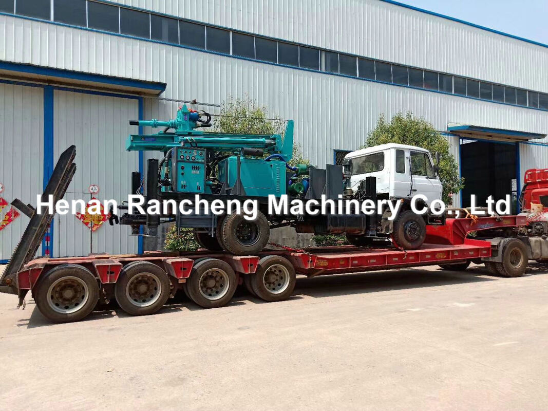 300 m Tiefe Lastwagen Wasserbohranlage 80 km/h 266 PS Lastfahrzeugmotor