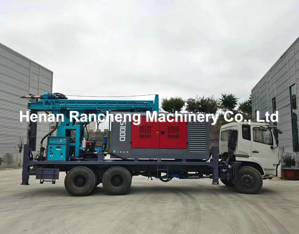350m Tiefe Lastwagen montierte Bohrmaschine / Lastwagen montierte Wasserbrunnen-Bohrmaschine mit 6X4 HOWO Truck