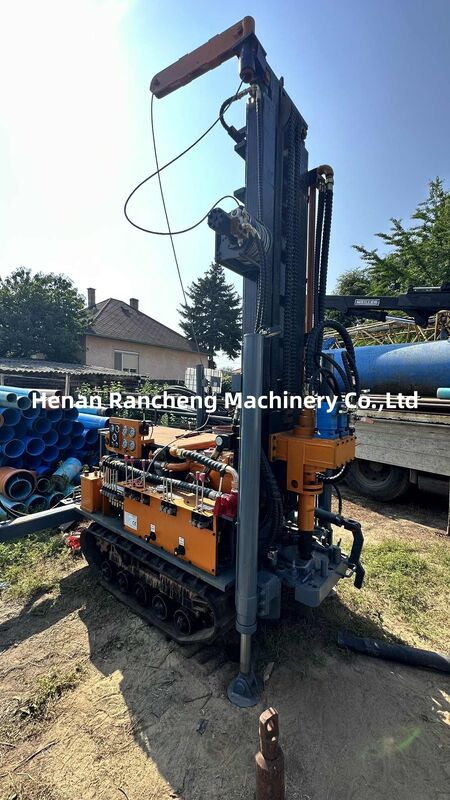 180 m Tiefe Wasserbohrmaschine 77,3 kW Motor Crawler Wasserbohranlage