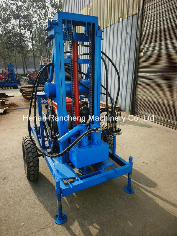 150m Bohrtiefe Portable Wasserbohrmaschine mit 450mm Bohrloch Durchmesser