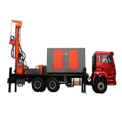 200 m Tiefe Wasserbohrung Truck Trägerfahrzeug 6x4 266 PS Lastfahrzeug Motor