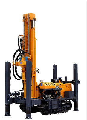 180m Tiefe Crawler montierte Bohrmaschine 55KW 90mm - 300mm Dia