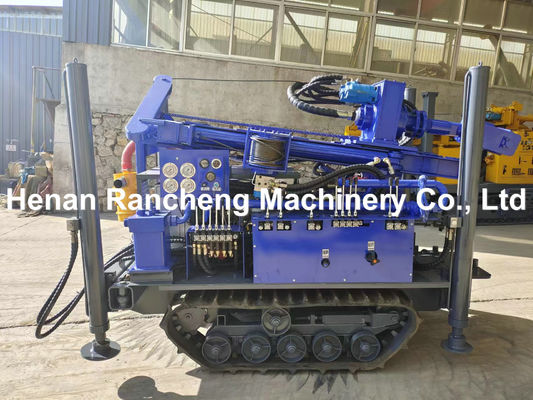 180m Hydraulik-Crawler-Bohrloch-Rotations-Blasing-Wasserbohrmaschine