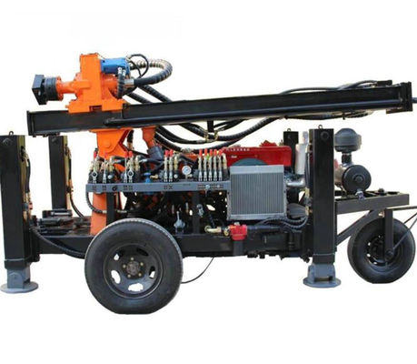 150m Bohrtiefe Bohrloch Wasserbohrgerät 32HP 100 - 219mm Durchmesser