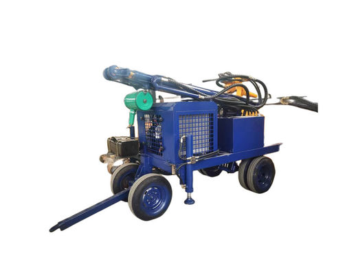 180m Tiefe Bohrloch Bohrmaschine 55KW Motor 90mm - 300mm Dia 5200kg