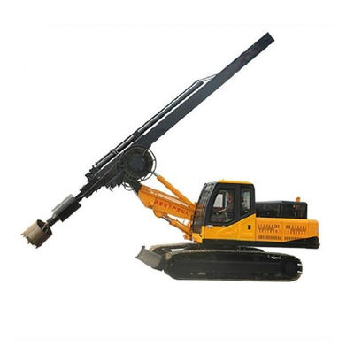 Hydraulische Ölflasche Rotationsbohranlage 15m / 20m Tiefe 110KW Cu-mmins-Motor