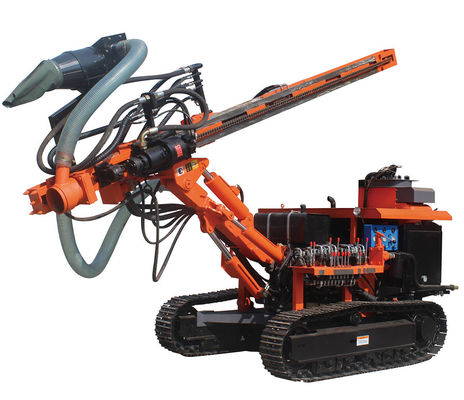Hydraulische Crawler-DTH-Bohrmaschine 61 PS Dieselmotor 40 m Bohrtiefe