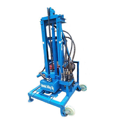 8 PS Dieselmotor Portable Wasserbohrmaschine 100 m Tiefe 260 kg