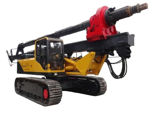 30m Tiefe Crawler Montierte Drehbohrmaschine 205 PS Dieselmotorleistung