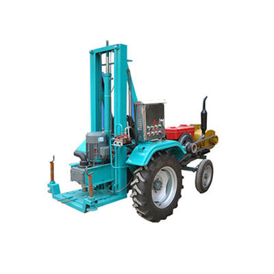 150m Tiefe Bohrloch Bohrmaschine 30KW Vierrad-Traktor Wasser Brunnenbohranlage