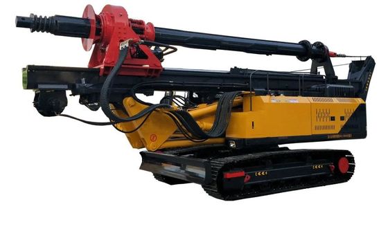 Hydraulisches kleines Drehbohrgerät 15m Bohrtiefe 110KW Dieselmotor