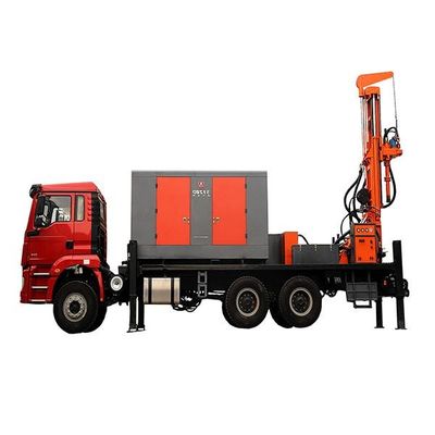 200m Bohrtiefe Wasserbohranlage 118HP Cummins 115 - 350mm Bohrfläche