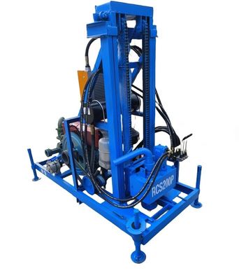 100 mm - 450 mm Dia Portable Wasserbohrmaschine 150m Tiefe mit zwei Rädern
