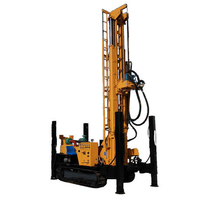 DTH 680m Pneumatische hydraulische Bohrloch-Crawler-Wasserbohrmaschine