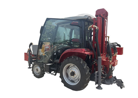 50 PS 4X4 Traktor mit Kabine 260m Bohrtiefe Hydraulische Wasserbohrmaschine/Bohrmaschine