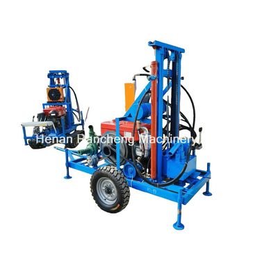Tragbare Wasserbohrmaschine mit 150 m Bohrtiefe und 450 mm Durchmesser