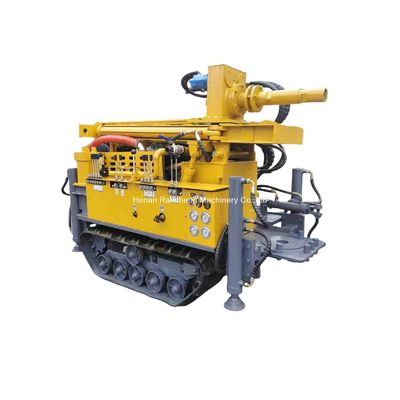 Mini-Portable Crawler Wasserbohrmaschine mit Schlammpumpe und Luftkompressor