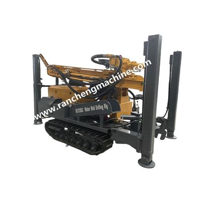 Hochleistungs 200m Tiefe Crawler Wasserbohranlage mit 58KW YuChai Dieselmotor