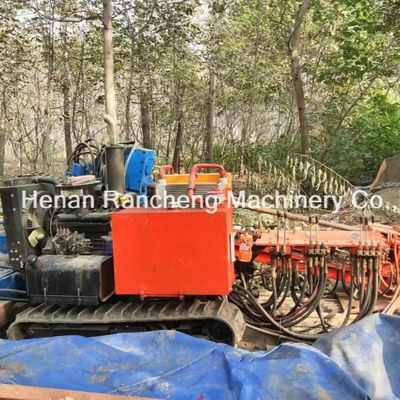 60-80 m Tiefe Kleine hydraulische Schubbohrmaschine mit 32 PS Dieselmotor