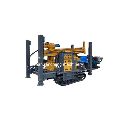 Maximal 200 m Tiefe Hydraulisches Wasserbohrgerät mit 58 kW Dieselmotor