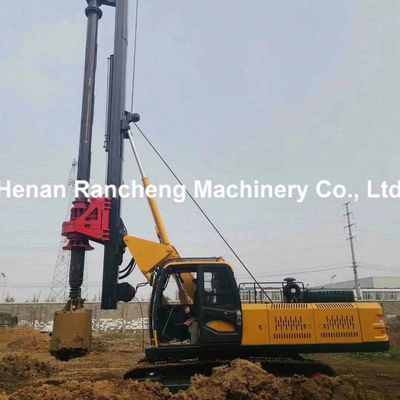 RCQ530 Hydraulic Rotary Drilling Rig 30m Bohrloch Felsbohrmaschine