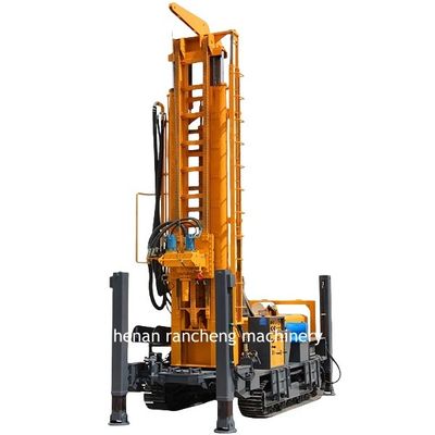 1000m Tiefe Crawler Montierte Wasserbohrmaschine mit 197KW Motor