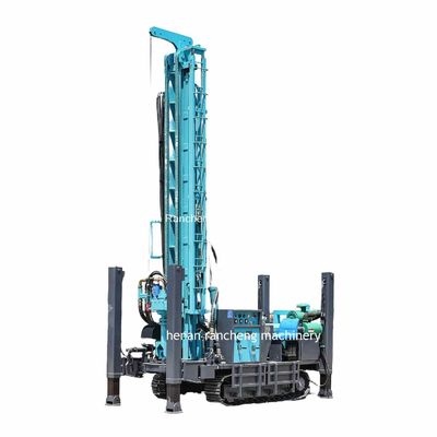 Maximale Tiefe 300m Durchmesser 350mm Crawler Mounted Water Well Drilling Rig