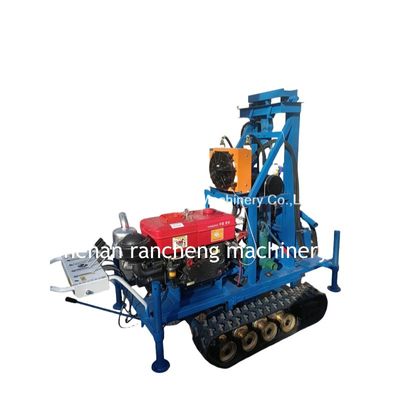 Maximale Tiefe 150m RCS200C Gummi-Crawler Kleinwasserbohrmaschine