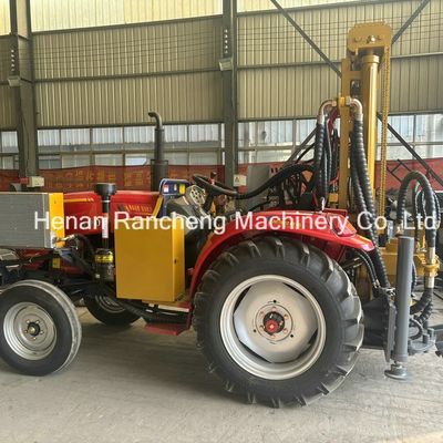 200/260m 254mm Traktor auf vier Rädern Hochleistungs-Wasserbohranlage