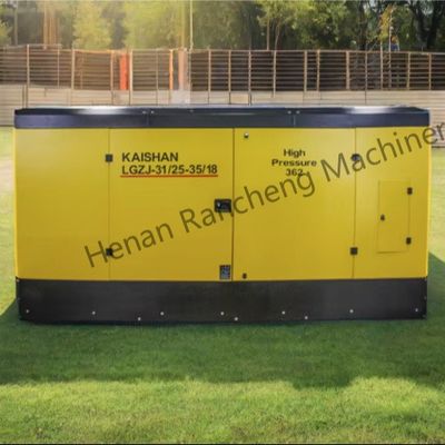 25bar 1107cm Diesel-Schraubluftkompressor für Wasser mit 400 PS Yuchai