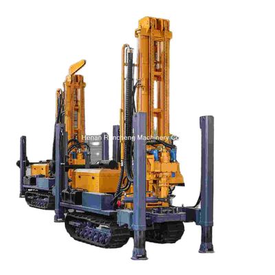 180 m Pneumatisches Wasserbohrgerät Multifunktions-Crawler-Bohrgerät mit 55 kW Quanchai Diesel
